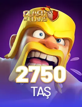Clash of Clans Taş Çuvalı (2500 + 250)